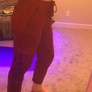 cotton in cargo pants